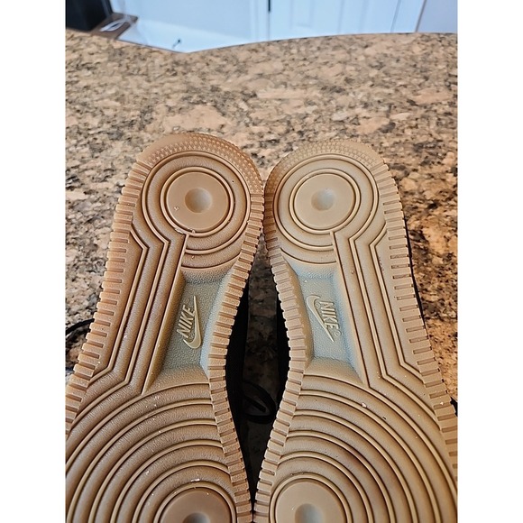 Nike Air Force 1 Low Gore-Tex Mens Size 11 Black Light Carbon No Box - Picture 6 of 10